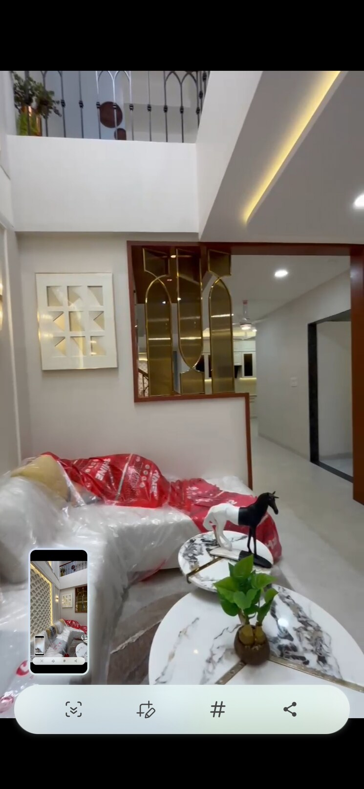 Bedroom, napania 3 Bedroom 1000 Sq.Ft. Villa In Napania Indore 9243845