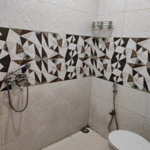 Bathroom in 2 BHK Builder Floor at Govindpuri – for Rent