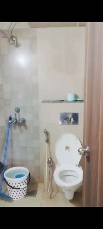 Bathroom in 3 BHK Apartment at JP North, Mira Road – for Rent