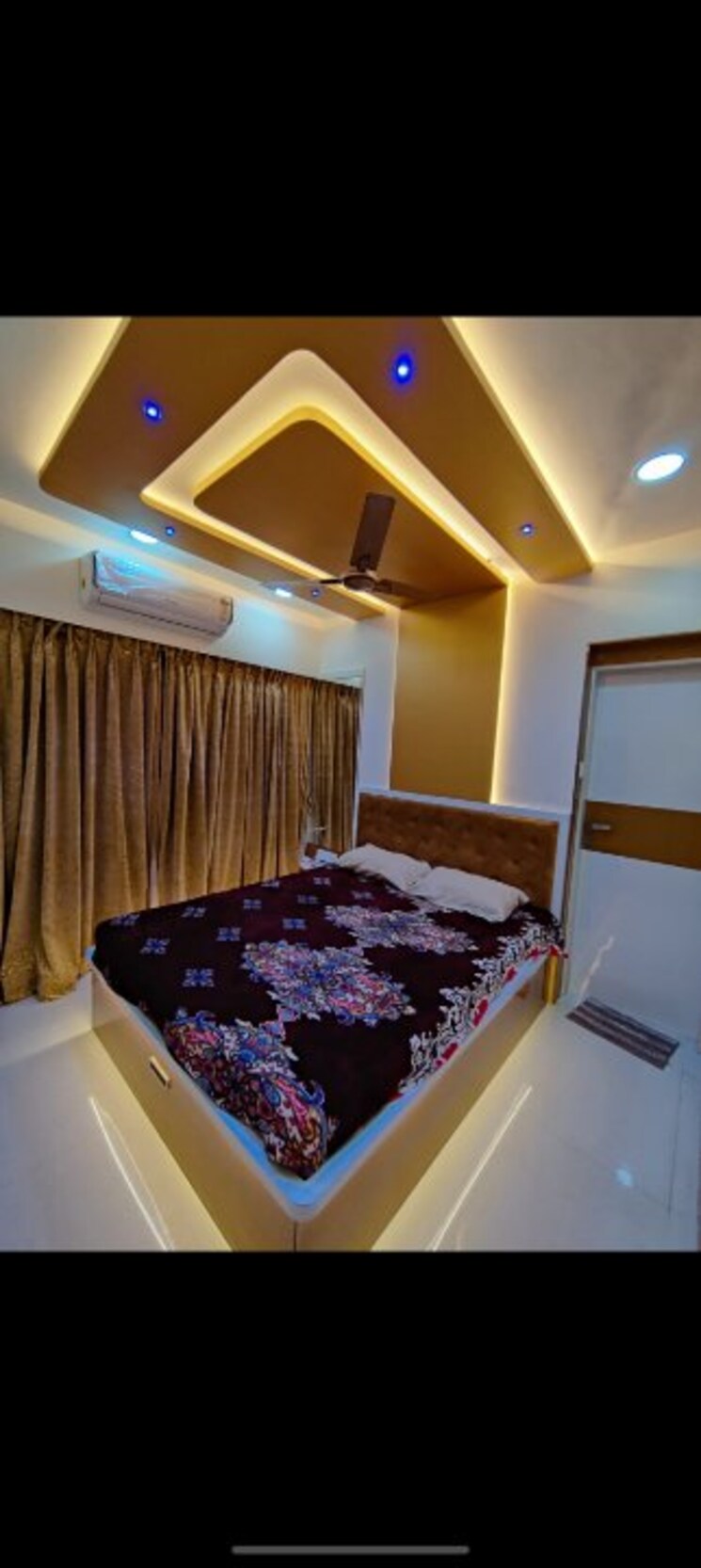 Bedroom, kesar-scion 2 Bedroom 586 Sq.Ft. Apartment In Ghatkopar East Mumbai 9243885