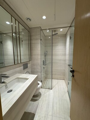 Kitchen in 3 BHK Apartment at Lodha The World Towers World One Tier 2, Worli – for Rent