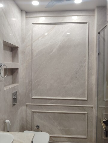 Bathroom in 3 BHK Builder Floor at Sarvapriya Vihar – for Rent