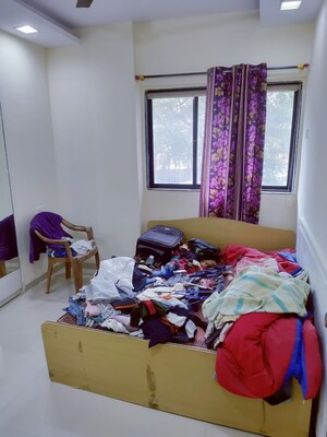 Master Bedroom in 1 BHK Apartment at Shri Siddhivinayak CHS Haware, Haware City – for Rent