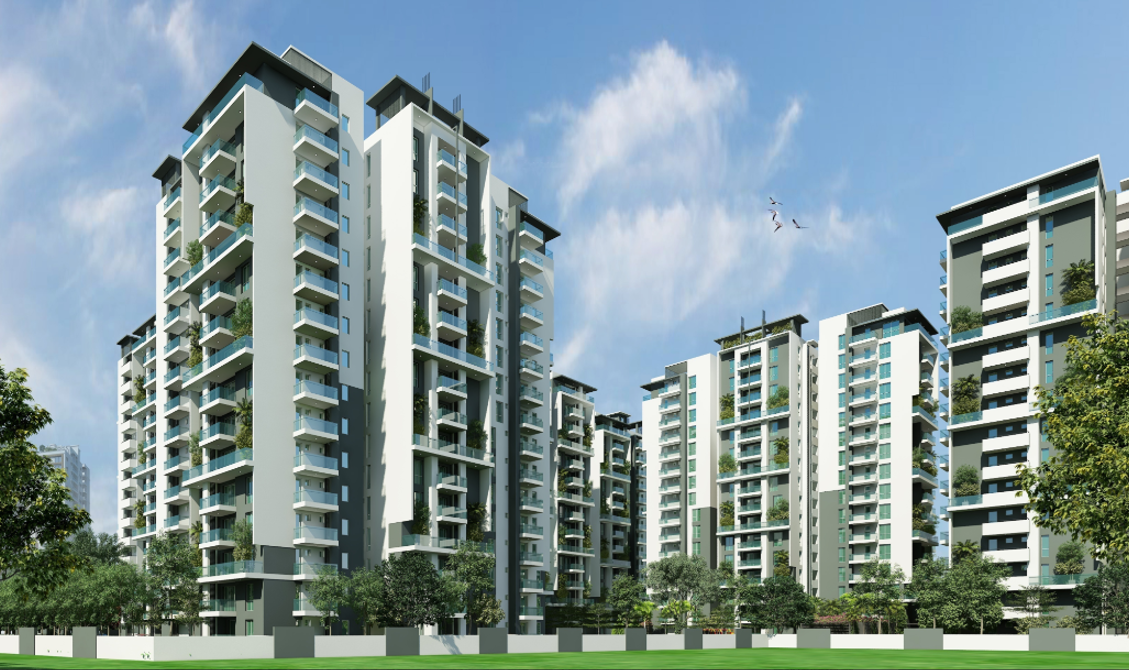 3 BHK + Pooja Room 1715 Sq.Ft. Apartment in Sri Aditya Athena