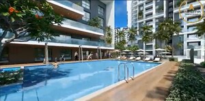 Swimming Pool in 3 BHK Apartment at Sri Aditya Athena, Shaikpet – for Sale