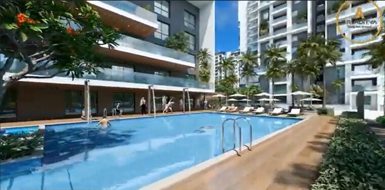 Swimming Pool, sri-aditya-athena 3 Bedroom 1715 Sq.Ft. Apartment In Shaikpet Hyderabad 9243971