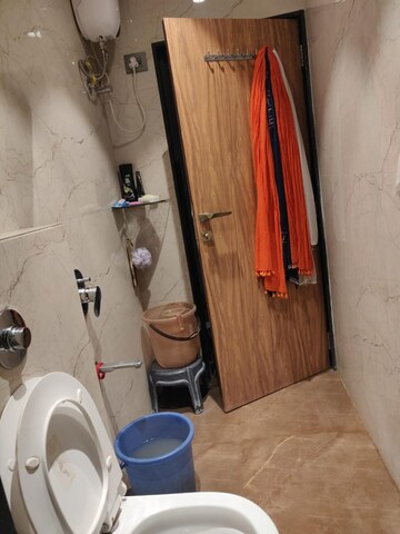 Bathroom in 1 BHK Apartment at Vihang Valley Phase 3, Kasarvadavali – for Rent