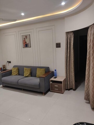 Living Room in 1 BHK Apartment at Rutu Enclave, Kasarvadavali – for Rent