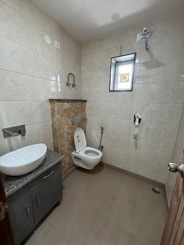 Attached Bathroom in 2 BHK Apartment at Jahaz Apartments, Paschim Vihar – for Rent