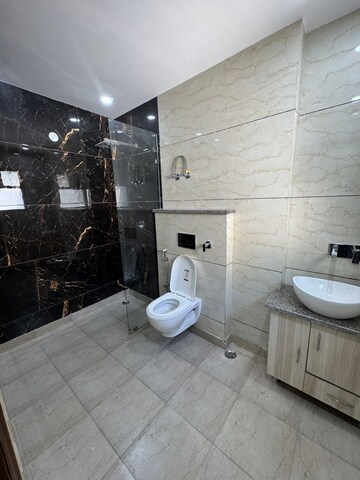 Attached Bathroom in 2 BHK Apartment at Jahaz Apartments, Paschim Vihar – for Rent