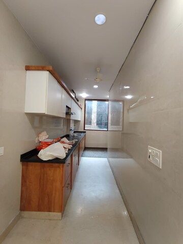 Kitchen in 2.5 BHK Apartment at Navbharat Apartments, Paschim Vihar – for Rent