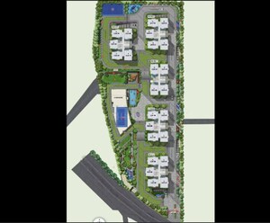 Master Plan in 3 BHK Apartment at Jayabheri The Nirvana, Gopanpally – for Sale
