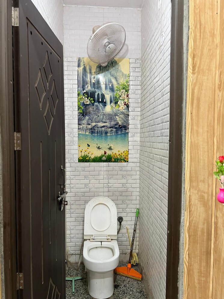 Bathroom, rwa-indraprastha-apartments 2 Bedroom 450 Sq.Ft. Builder Floor In Burari Delhi 9244089