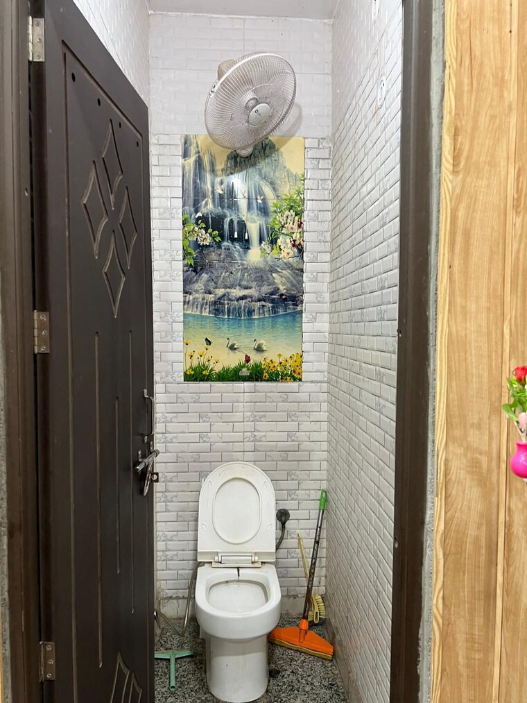 Bathroom, rwa-indraprastha-apartments 2 Bedroom 450 Sq.Ft. Builder Floor In Burari Delhi 9244089