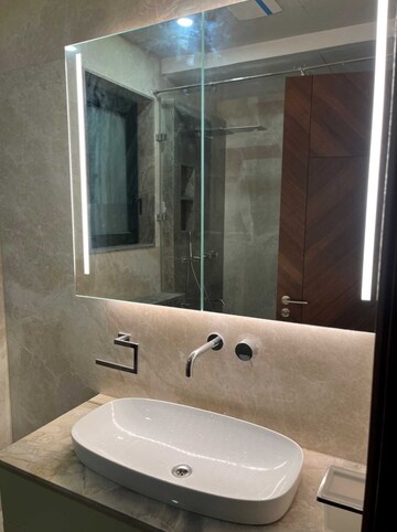 Bathroom in 3 BHK Apartment at Aparna One, Shaikpet – for Rent