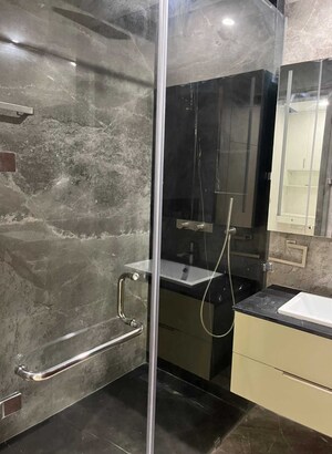 Attached Bathroom in 3 BHK Apartment at Aparna One, Shaikpet – for Rent