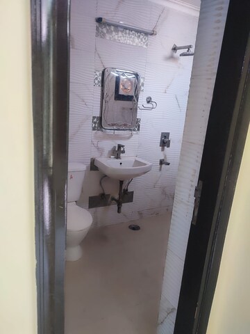 Bathroom in 3 BHK Apartment at Sector 5 Dwarka – for Rent