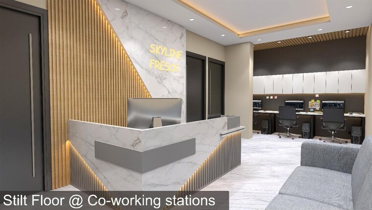 Exterior View, skyline-fresco Studio 512 Sq.Ft. Apartment In Bhakrota Jaipur 9244176