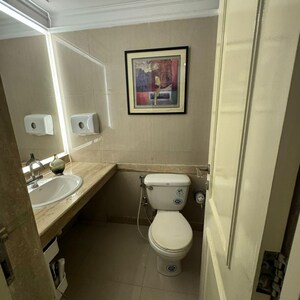 Bathroom in 2 BHK Apartment at Powai – for Rent