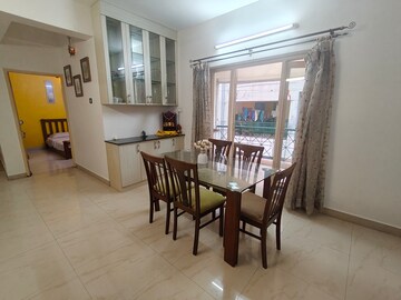 Dining area in 3 BHK Apartment at Nandambakkam – for Rent