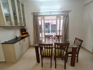 Dining area in 3 BHK Apartment at Nandambakkam – for Rent