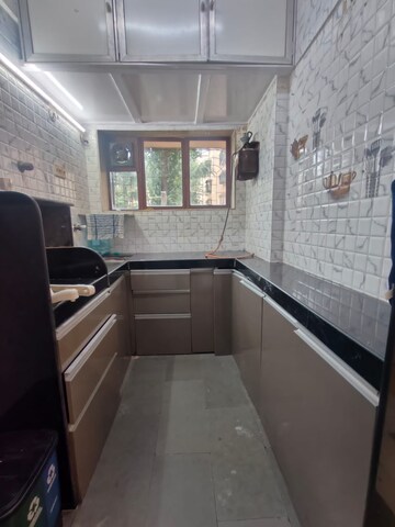 Kitchen in 1 BHK Apartment at Haridwar Apartments, Evershine Nagar – for Rent