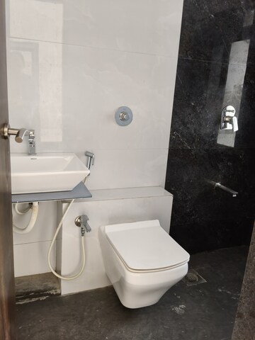Bathroom in 2 BHK Apartment at Runwal Symphony, Santacruz East – for Rent