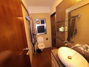 Bathroom in 2 BHK Apartment at Shilp Tower, Lower Parel – for Rent