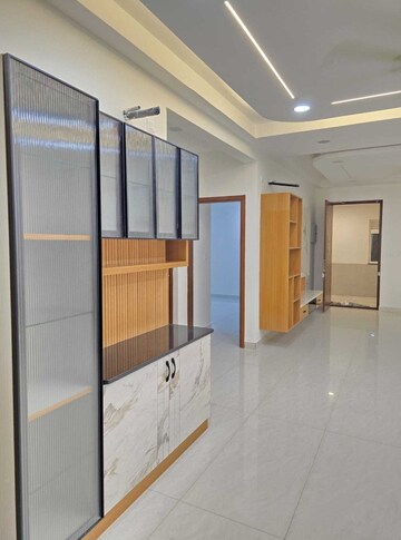 Building Lobby in 3 BHK Apartment at Prestige Beverly Hills, Kokapet – for Rent