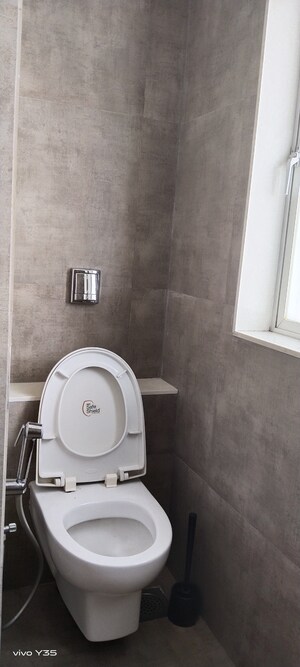 Bathroom in 2 BHK Apartment at JP Unity Tower, Lower Parel – for Rent