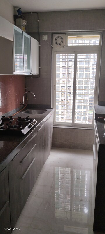 Kitchen in 2 BHK Apartment at JP Unity Tower, Lower Parel – for Rent