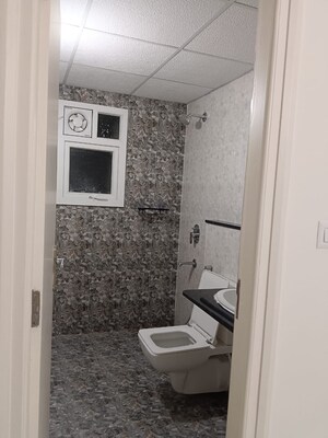 Bathroom in 1 BHK Apartment at Salarpuria Sattva Misty Charm, Kanakapura Road – for Rent