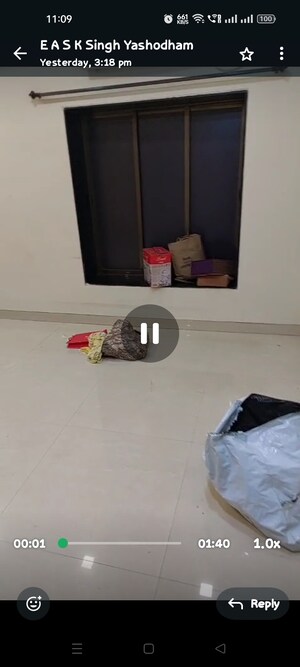 Furnished Amenities in 2 BHK Apartment at Yashodham Complex, Goregaon East – for Rent