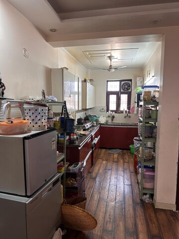 Kitchen in 4 BHK Builder Floor at Green Fields Colony – for Rent