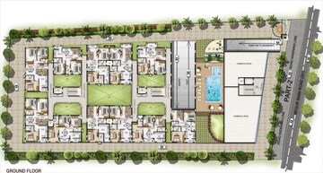 Master Plan in 2 BHK Apartment at Saibya Square, Begur – for Sale
