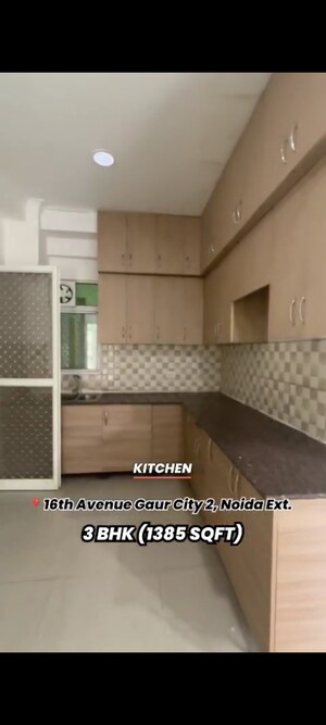Kitchen in 3.5 BHK Apartment at Gaur City 2 - 16th Avenue, Sector 16c Greater Noida – for Sale