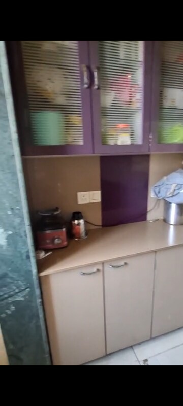 Kitchen in 2 BHK Apartment at Rodas Enclave Woodstock, Patlipada – for Rent