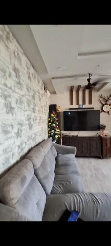 Living Room in 2 BHK Apartment at Rodas Enclave Woodstock, Patlipada – for Rent