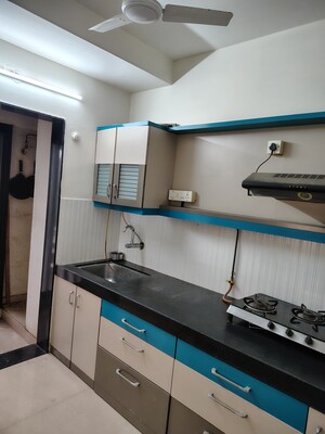 Staircase in 2 BHK Apartment at DB Orchid Suburbia, Kandivali West – for Rent