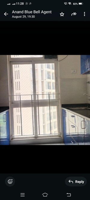 Kitchen in 2 BHK Apartment at Vijay Orovia, Ghodbunder Road – for Rent