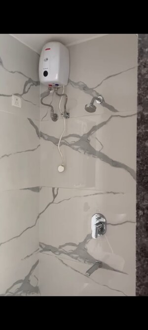 Bathroom in 1 BHK Apartment at Raunak Bliss, Ghodbunder Road – for Rent