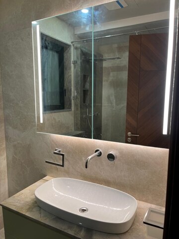Bathroom in 3 BHK Apartment at Aparna One, Shaikpet – for Rent
