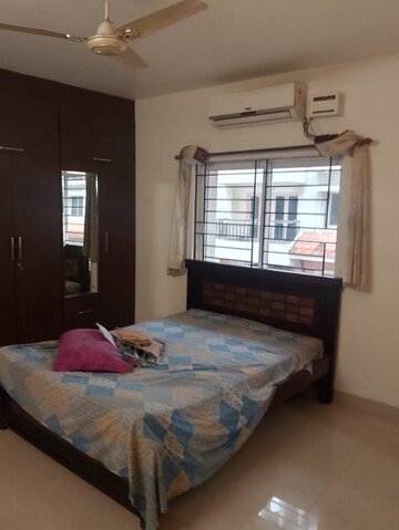 Bedroom in 3 BHK Apartment at Aditya DSR Lake Side, Gachibowli – for Rent