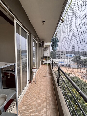 Balcony in 3 BHK Apartment at Estella Gracious, Kudlu Gate – for Sale