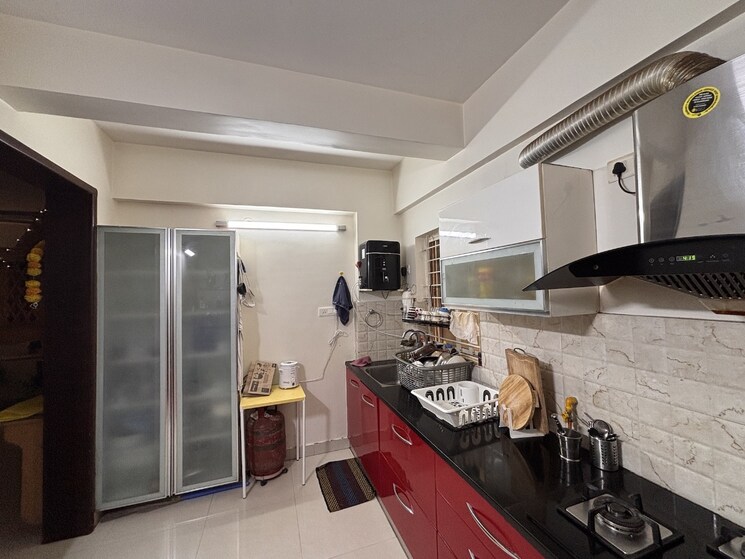 Kitchen, estella-gracious 3 Bedroom 1297 Sq.Ft. Apartment In Kudlu Gate Bangalore 9244713