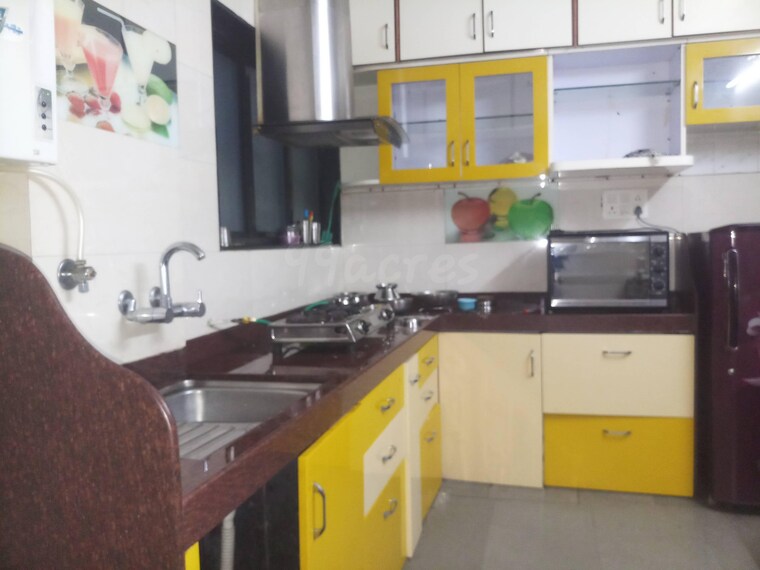 Kitchen, mantri-park-i-and-ii 2 Bedroom 800 Sq.Ft. Apartment In Kothrud Pune 9244770