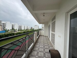 Balcony in 3.5 BHK Apartment at Central Park Flower Valley Aqua Front Towers, Sohna Sector 33 – for Rent