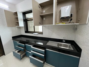 Kitchen in 2 BHK Apartment at Chandak Cornerstone, Worli – for Rent
