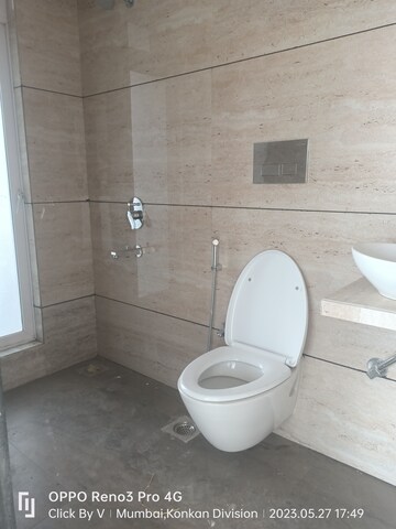 Bathroom in 2 BHK Apartment at Chandak Cornerstone, Worli – for Rent