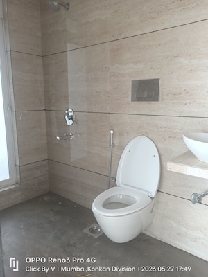 Bathroom in 2 BHK Apartment at Chandak Cornerstone, Worli – for Rent
